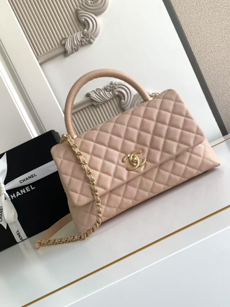 Ch**el top handle bags